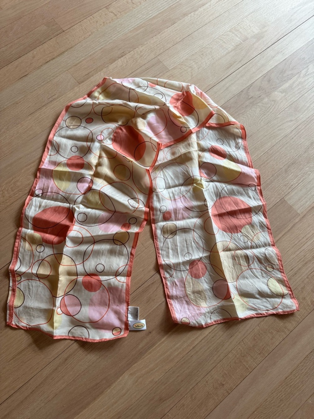Talbot silk scarf 55”x11” Beautiful scarf with endless possibilities!